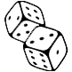 Dice.